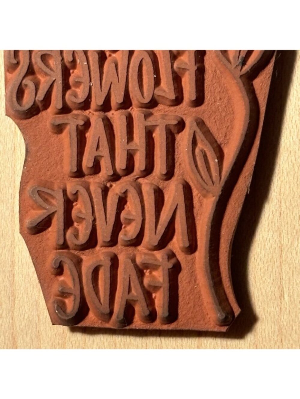 Hero Arts Rubber Stamp Wood Mounted Friends Are Flowers Floral Art Sketch 1995 - Picture 8 of 13